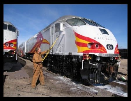 Bus Fleet Pressure Washing - ASAP Sands Outdoor Services